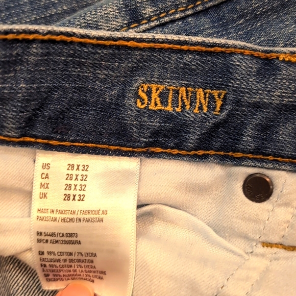 COPY - American Eagle outfitters core flex skinny men's jeans 28x32 - Picture 4 of 6